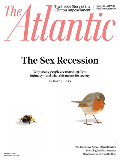 美国 The Atlantic 大西洋月刊杂志pdf电子版 18年合集10期 以画美学杂志