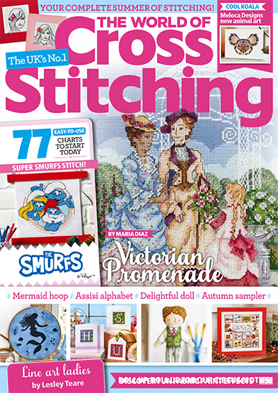 英国《The World of Cross Stitching》十字绣杂志PDF电子版【2024年合集12期】