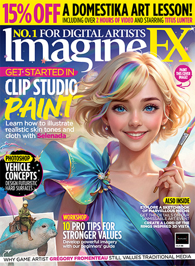 英国《ImagineFX》数码动漫CG杂志PDF电子版【2024年合集13期】