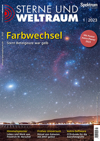 德国《Sterne und Weltraum》太空科学杂志PDF电子版【2023年合集12期】