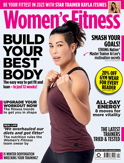 英国《Womens Fitness》女士健身杂志PDF电子版【2023年合集12期】